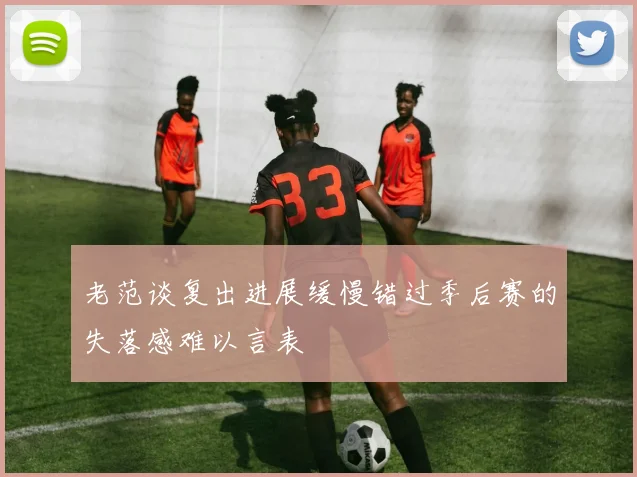 老范谈复出进展缓慢错过季后赛的失落感难以言表